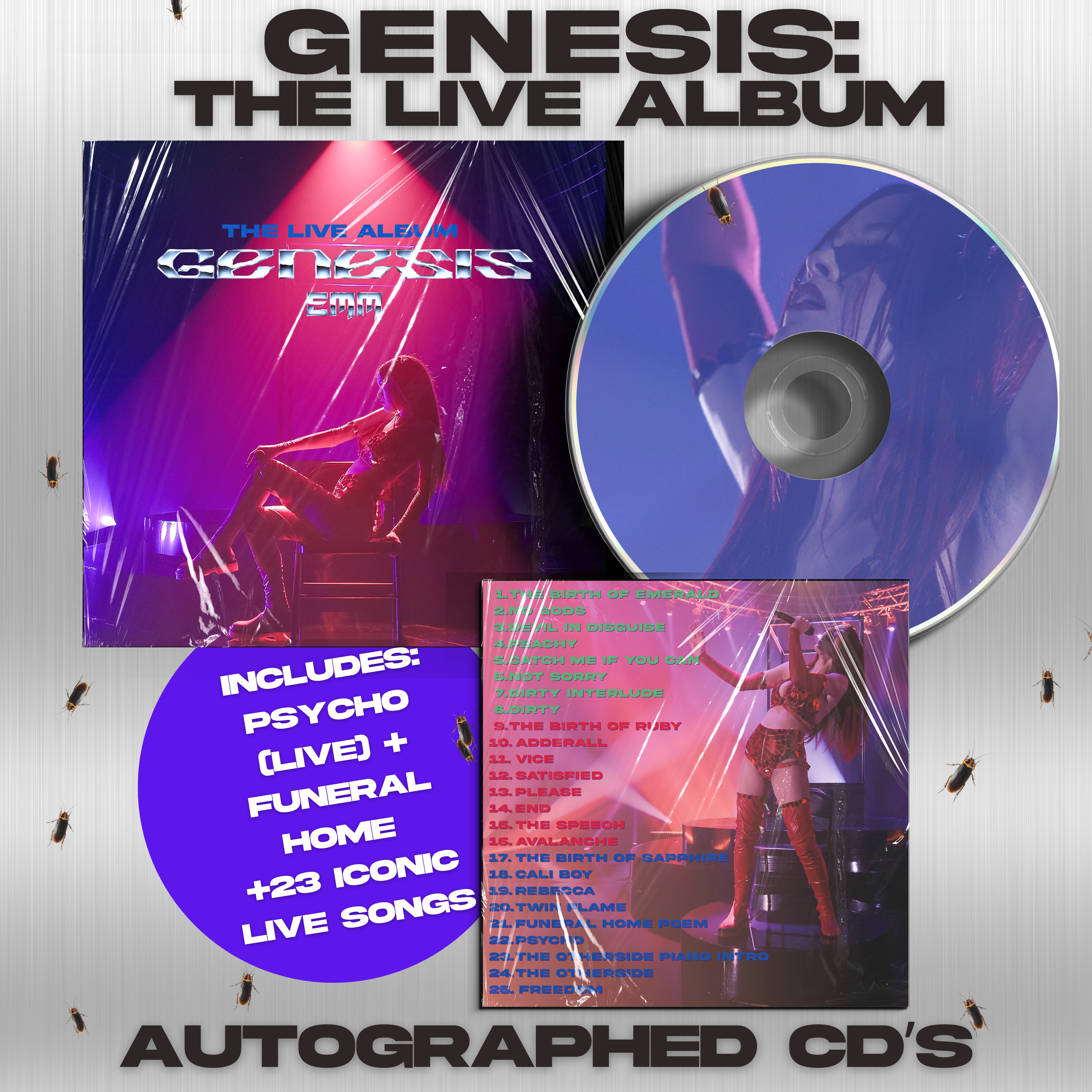 GENESIS: The Live Album CD – EMMPIRE