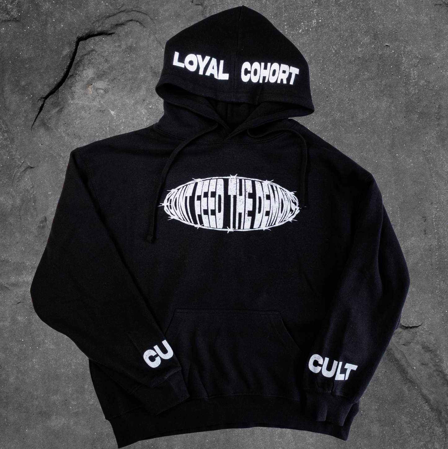 DON'T FEED THE DEMONS SWEATSHIRT
