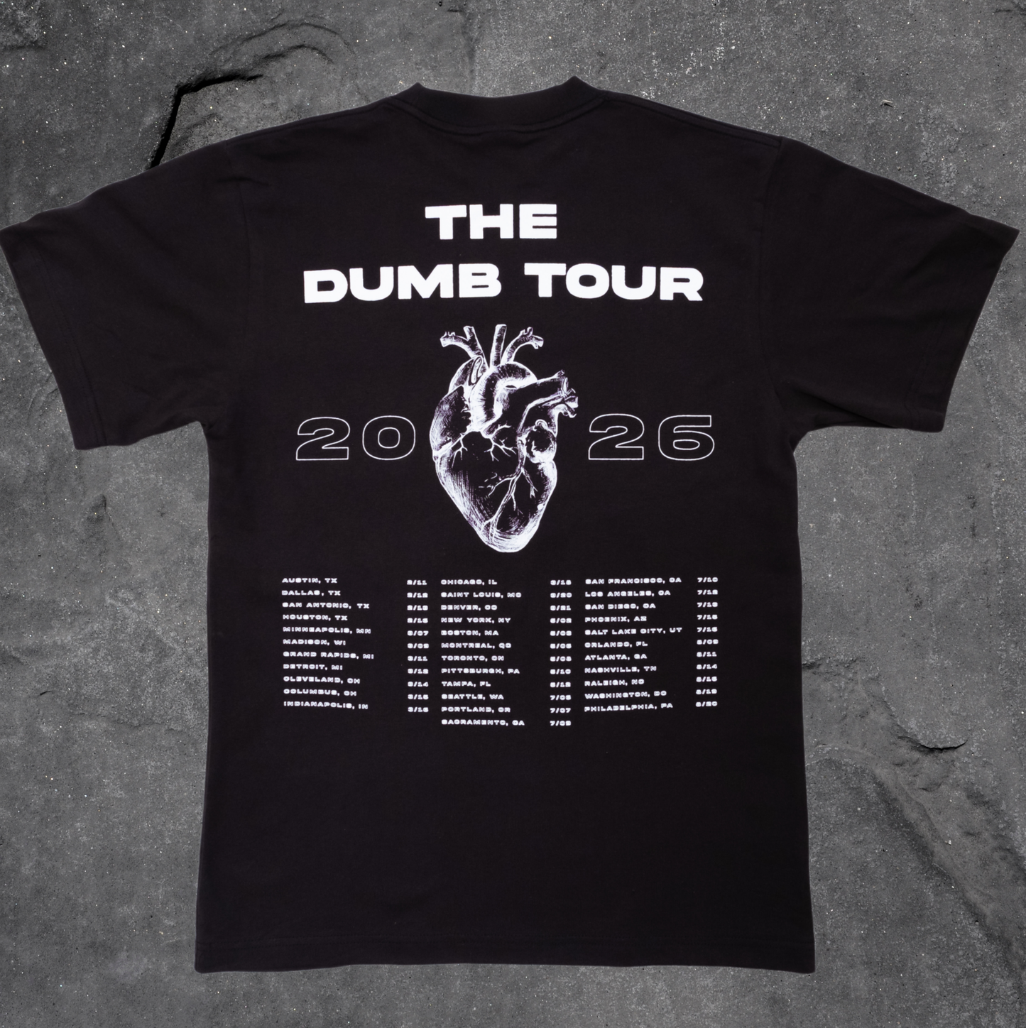 Dumb Tour Tee U.S. 2026
