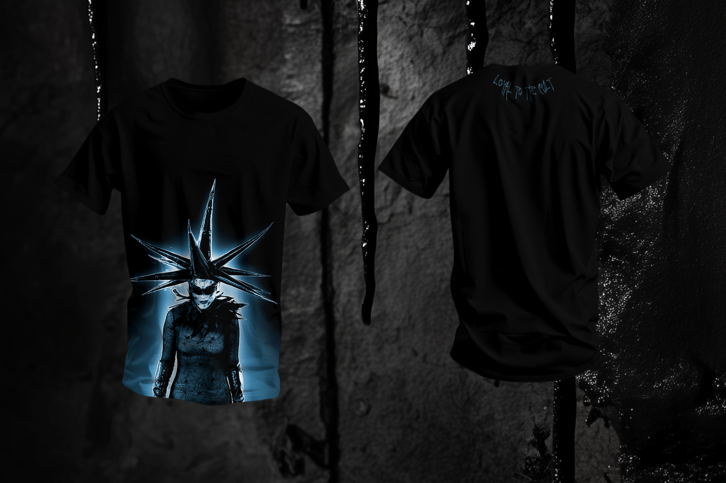 LIMITED EDITION - "LOYAL TO THE CULT" TEE - BLACK DIAMOND